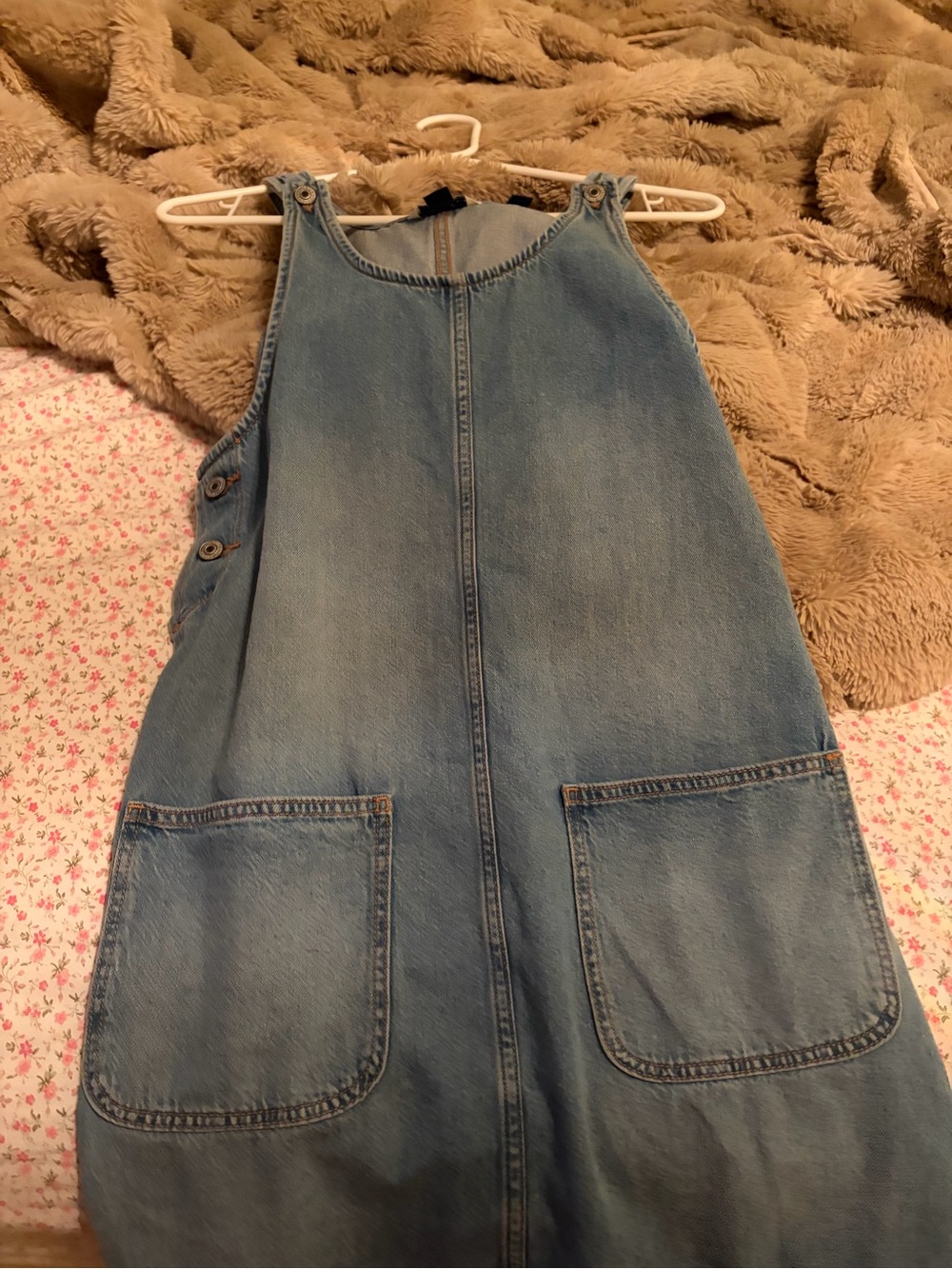 American Eagle Outfitters Light Blue Denim Dress